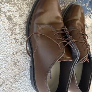 Brown Leather Men's Shoes